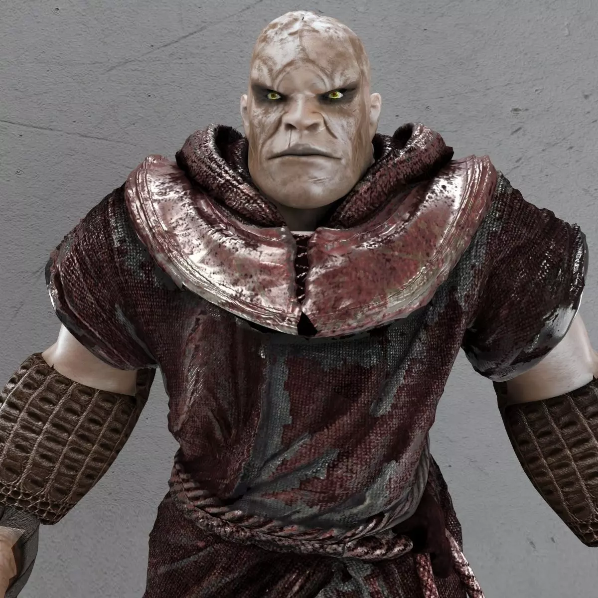 DoomBringer V2 Low-poly 3D model_0