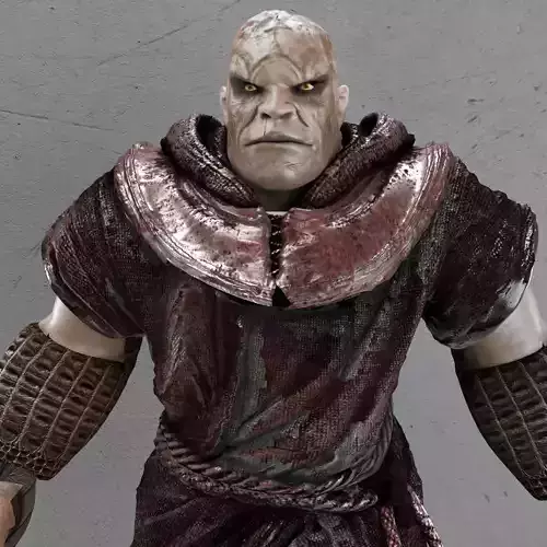 DoomBringer V2 Low-poly 3D model