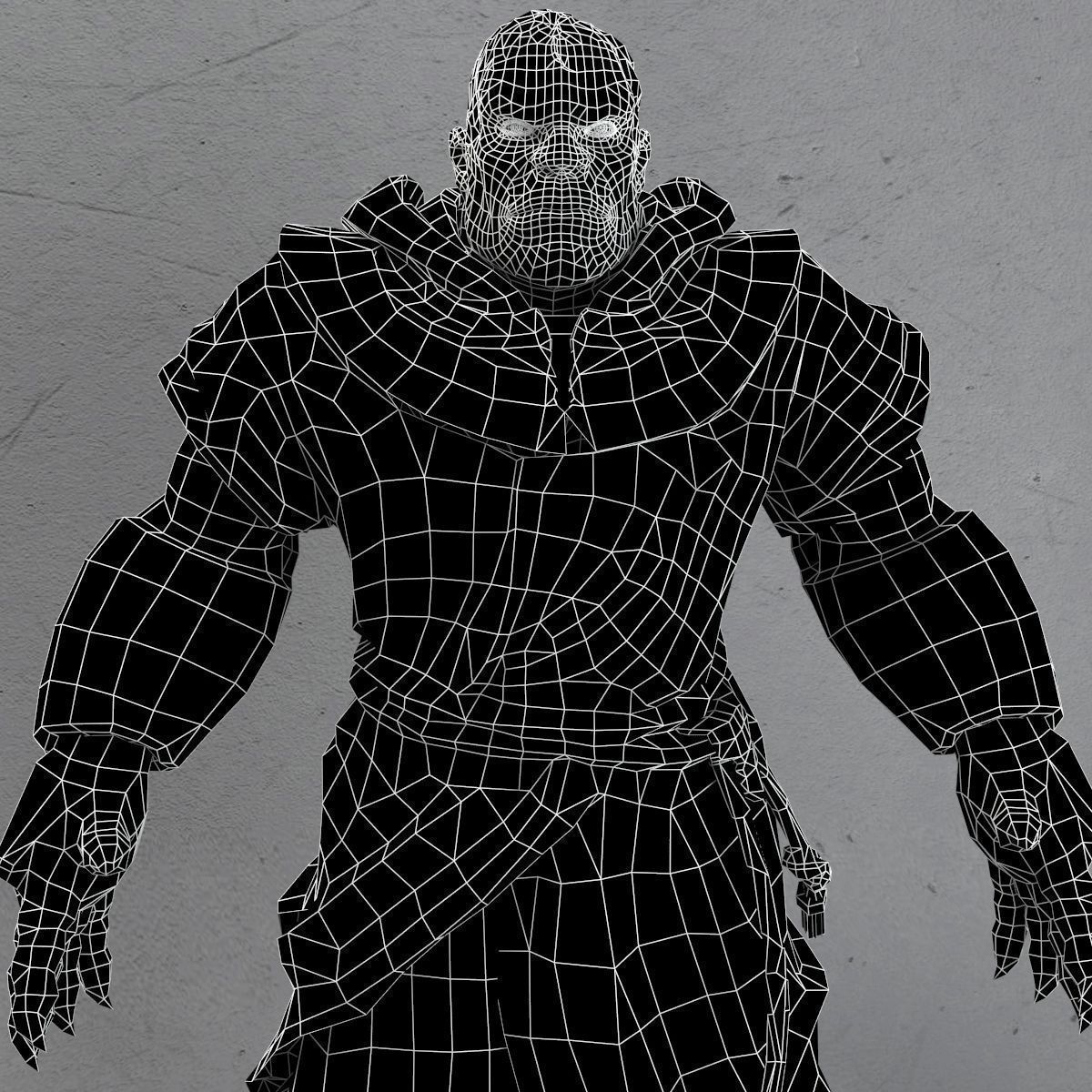 DoomBringer V2 Low-poly 3D model_6