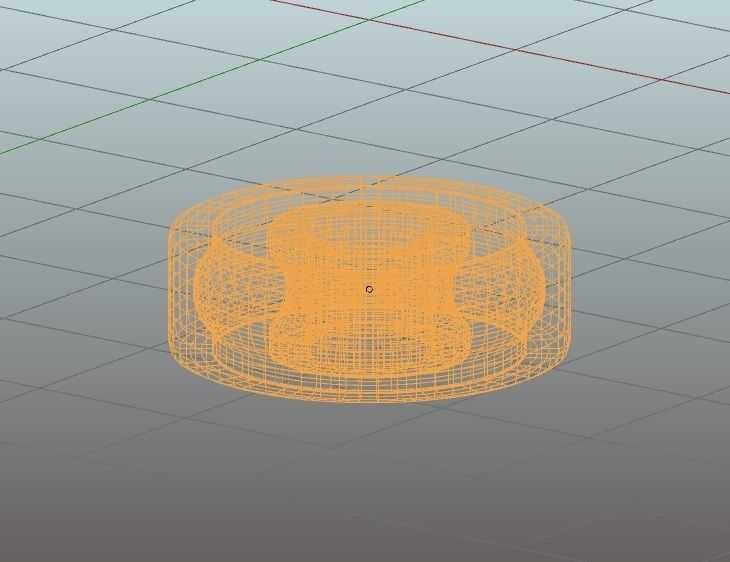 Spinner-size ball bearings - working 608 3D print model_5