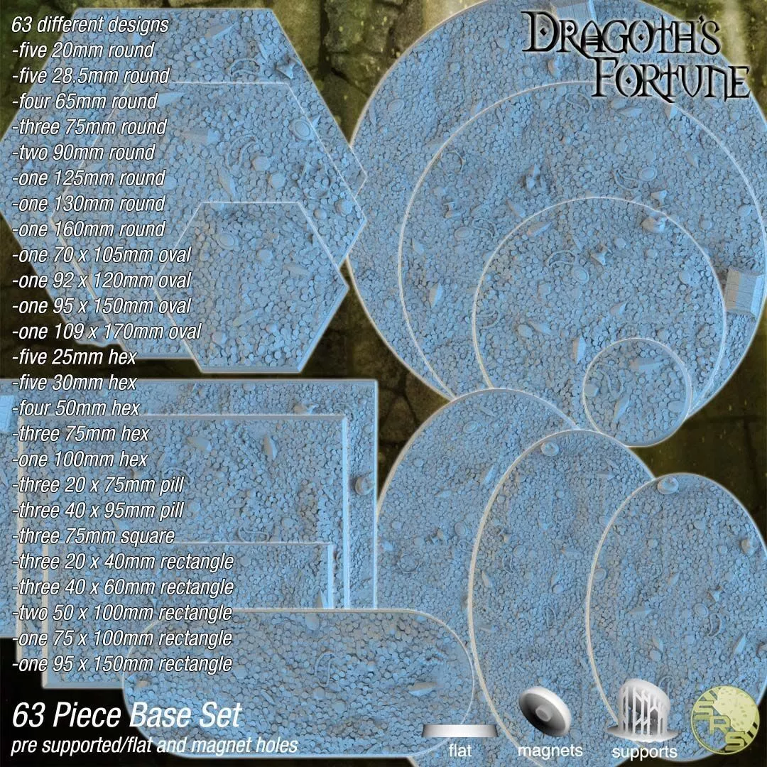 Treasure Bases Expansion 3D print model