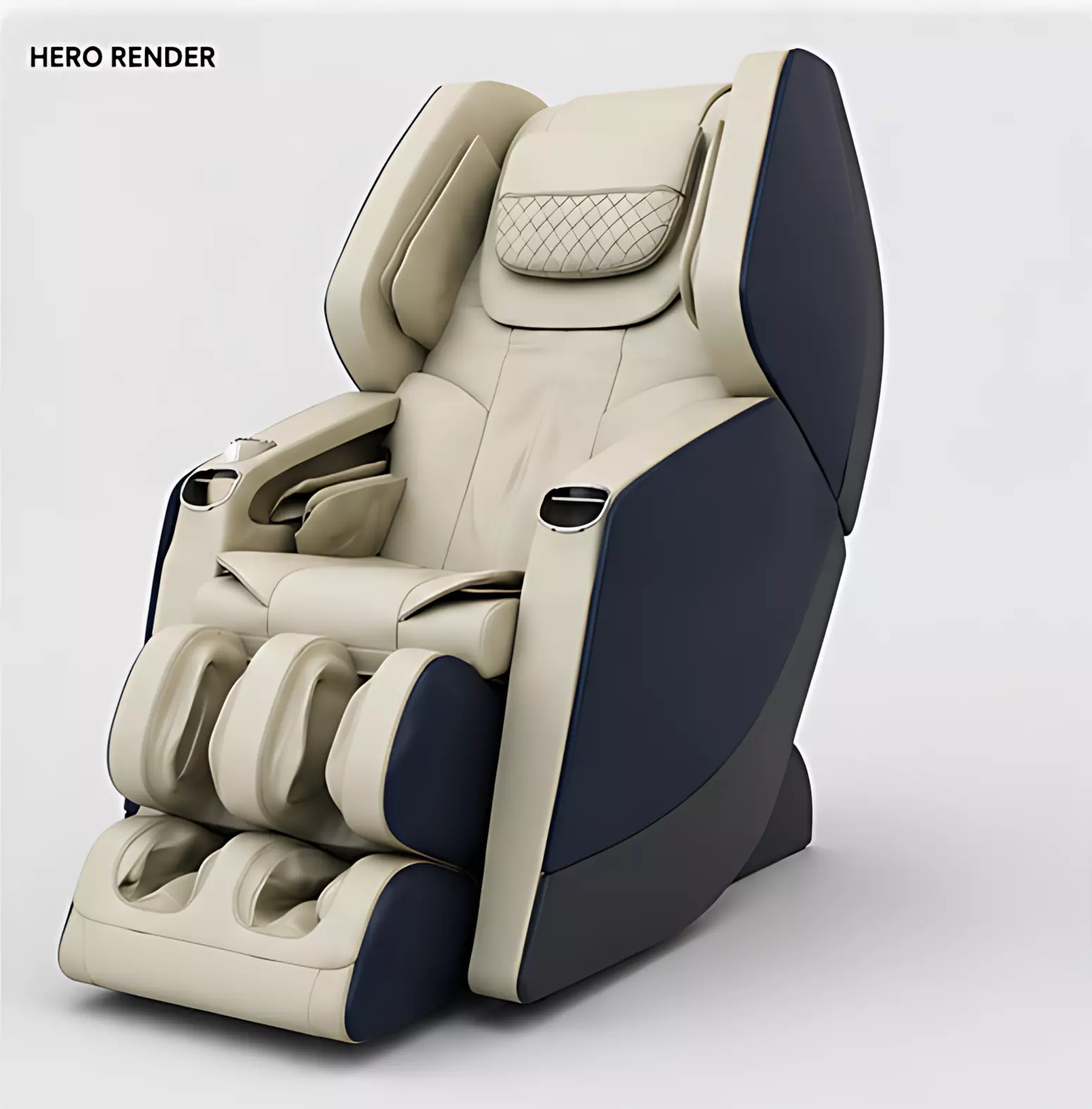 Modern Luxury Massage Chair 3D Model PBR High Poly 3D model
