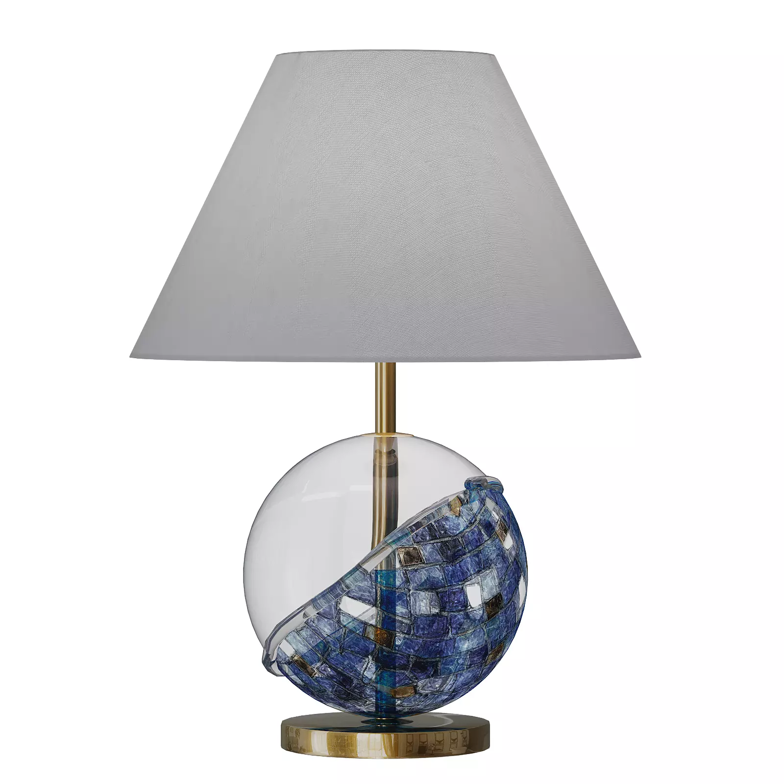 Serena Luxury Mosaic Eterea Lamp Low-poly 3D model