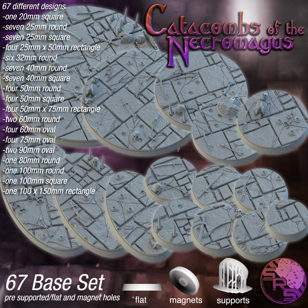Dungeon Bases 3D print model