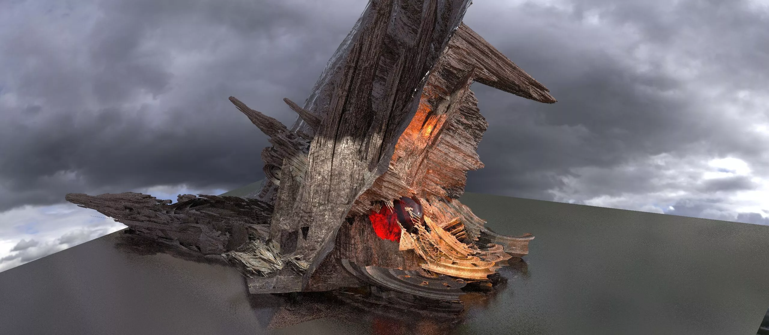 Persian Witch hunter tower 8 3D model