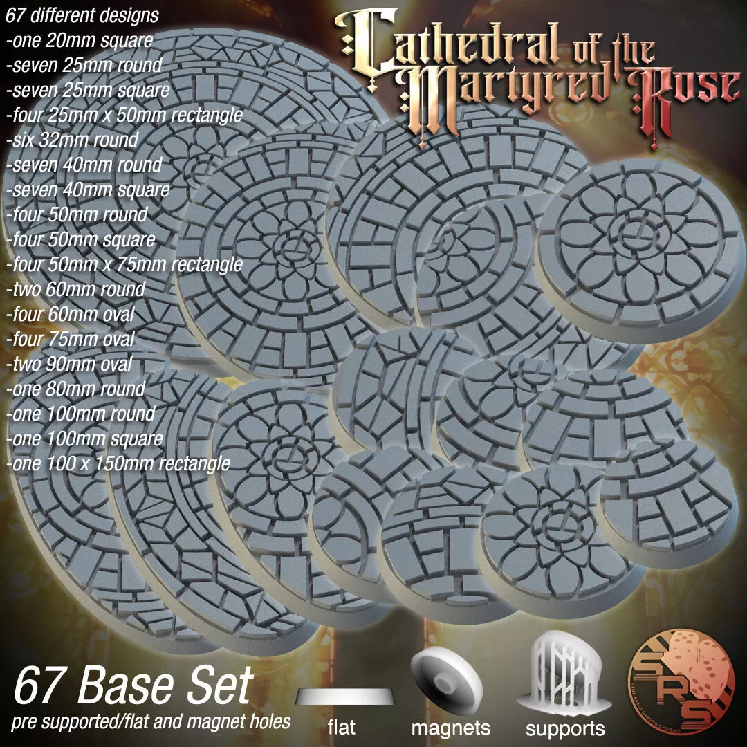 Mosaic Bases 3D print model