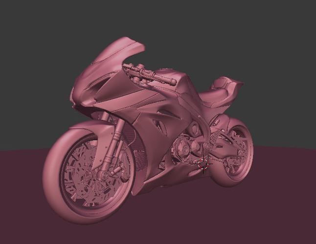 All New GSX-R 1000 2017 3D model
