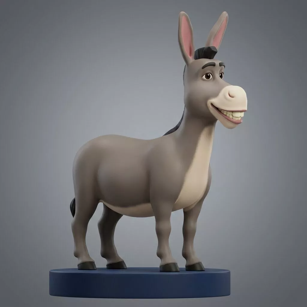 Donkey Shrek 3D Printable Figurine 3D print model