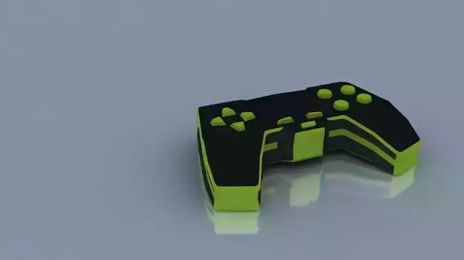 Xbox Controller Free low-poly 3D model