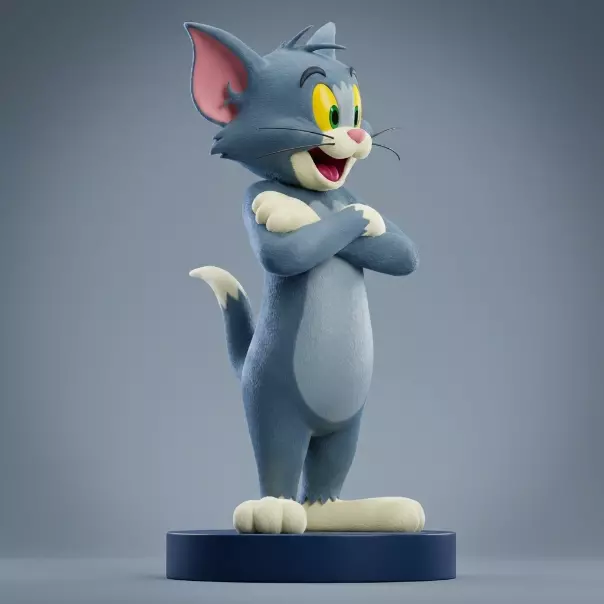 Tom 3D Printable Figure 3D print model