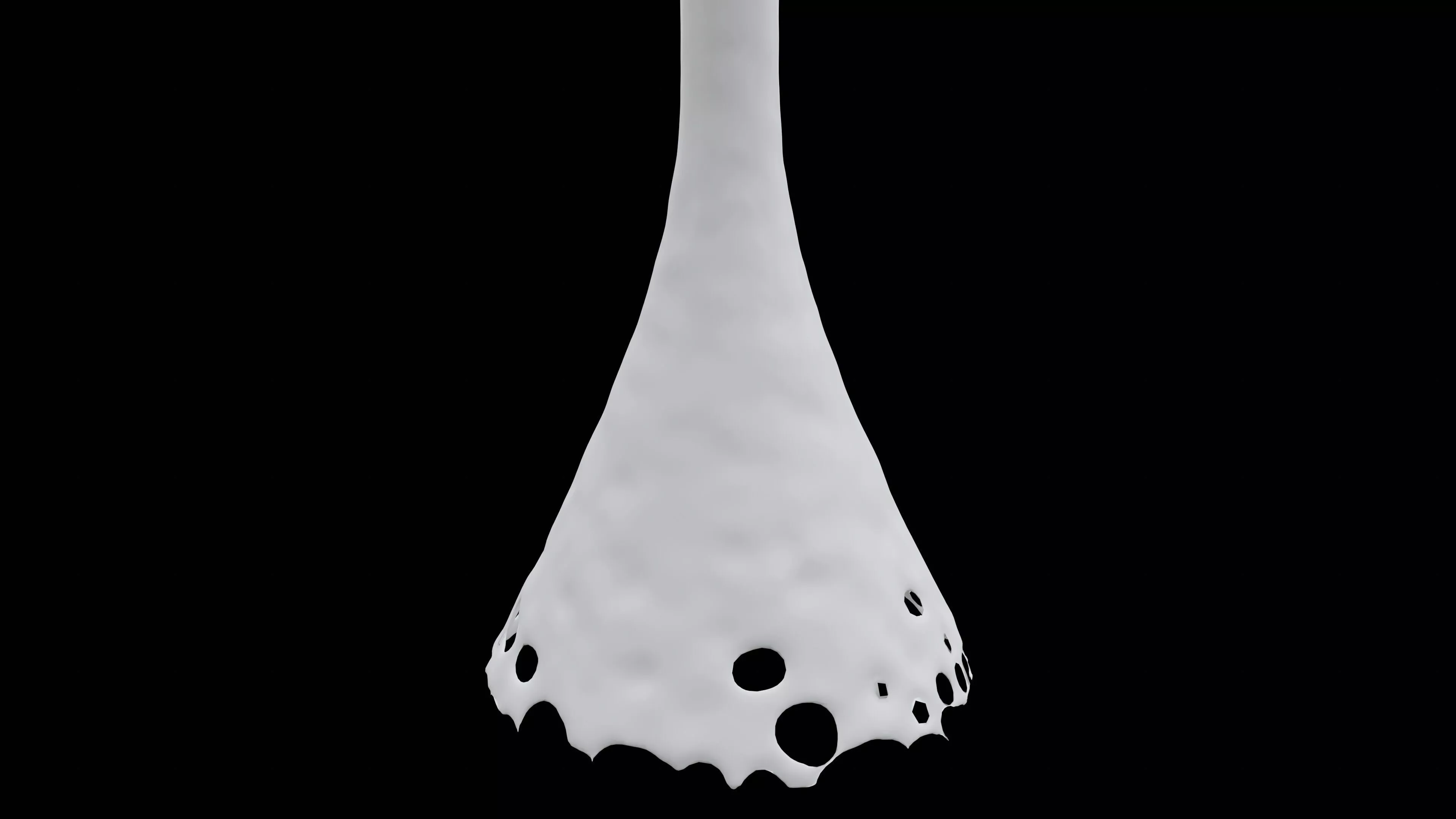 free water liquid abc animation 3D model