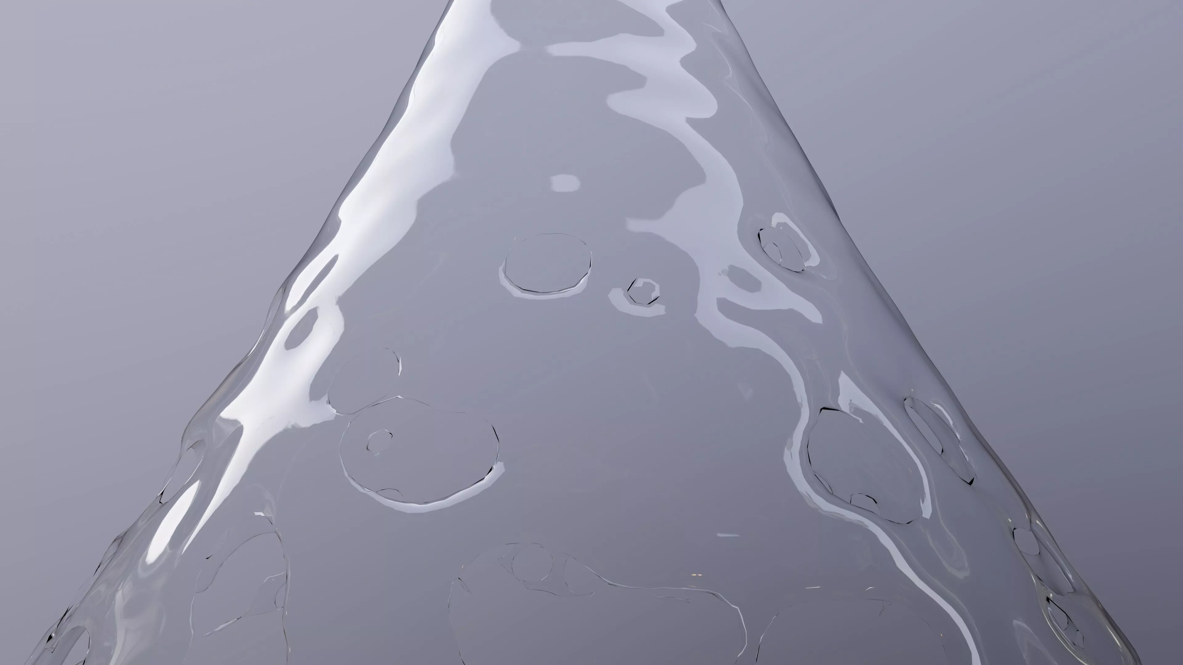 free water liquid abc animation blender 3D model