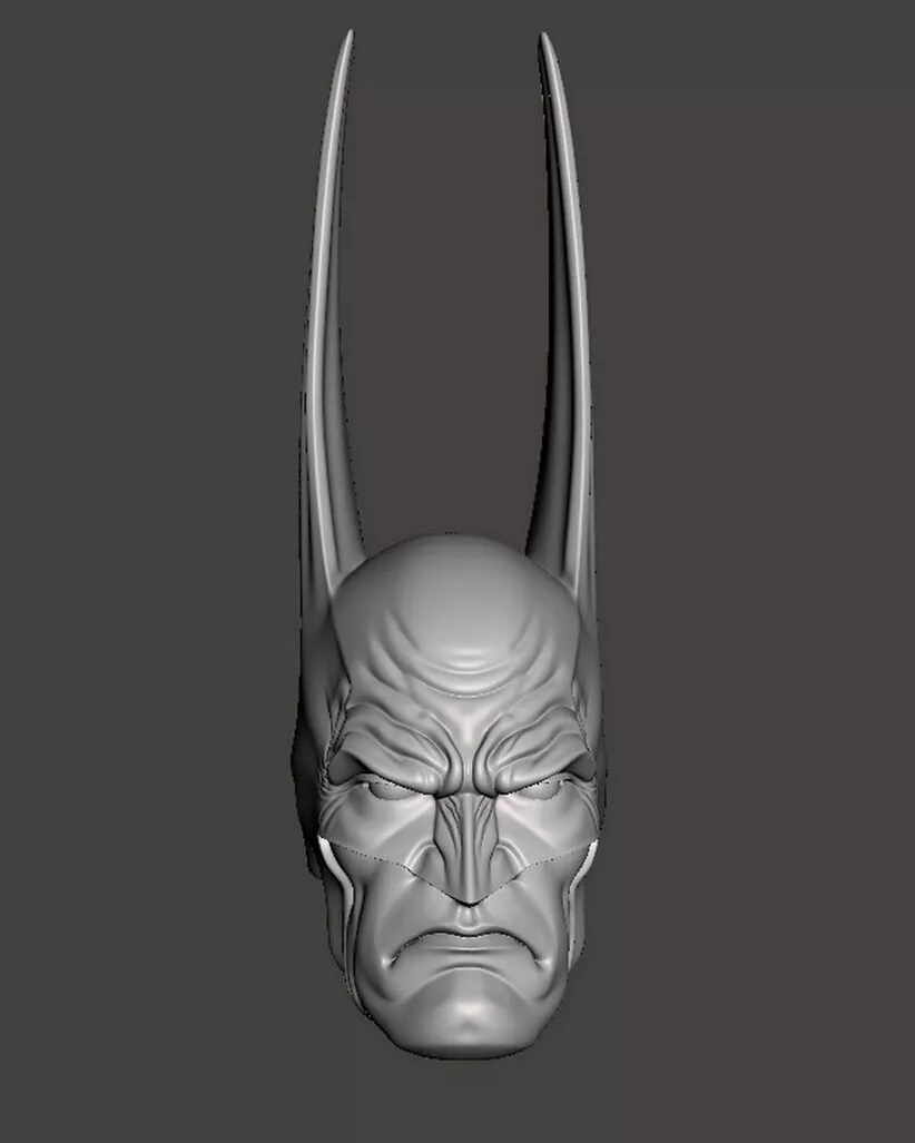 Batman Kelley Jones headsculpt head sculpt 3D print model