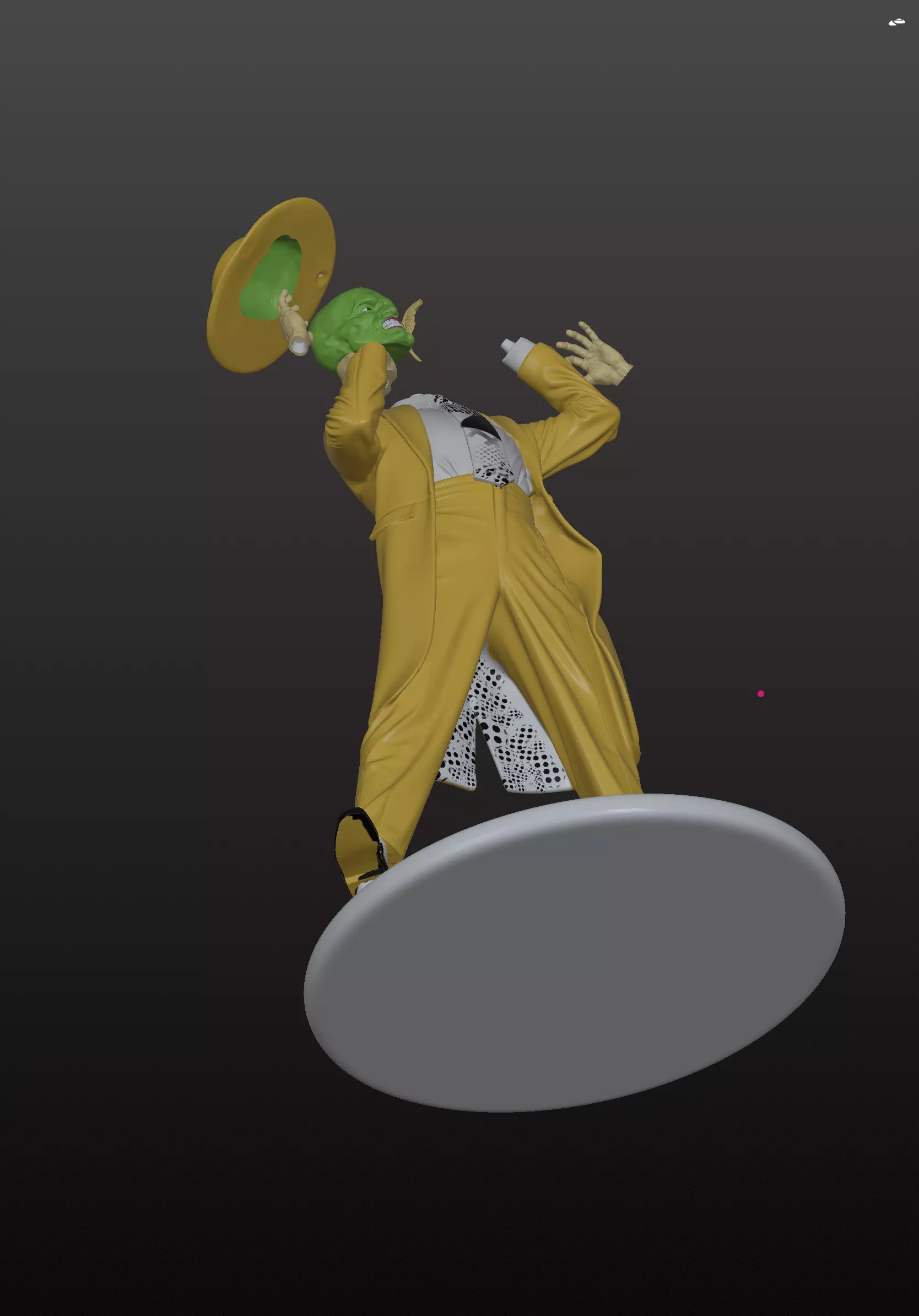 The Mask Stanley Ipkiss Jim Carrey 3D print model