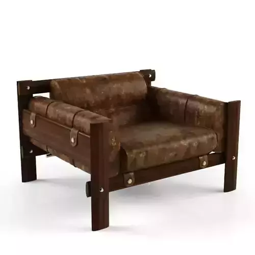 Chair leather lounge