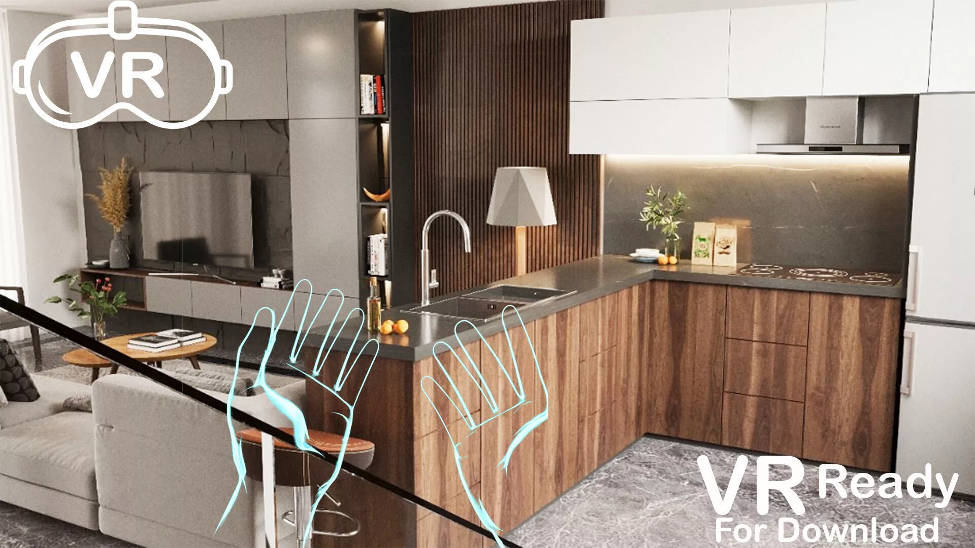 VR Villa Architecture Project 3D model