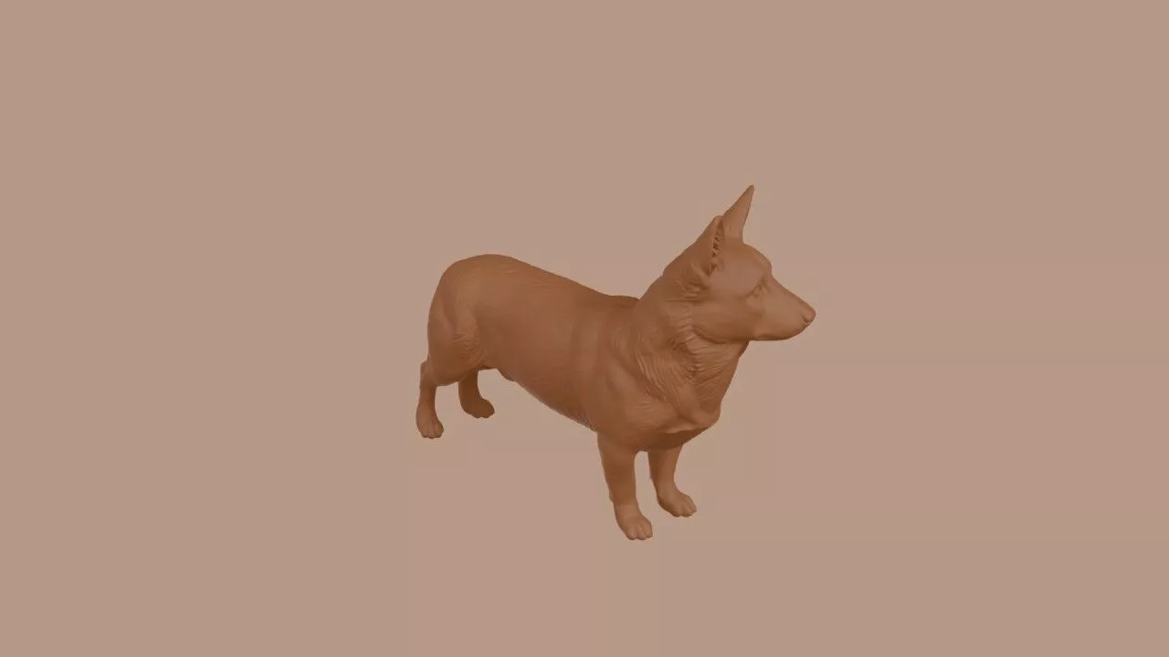 Lancashire Heeler 3D print model