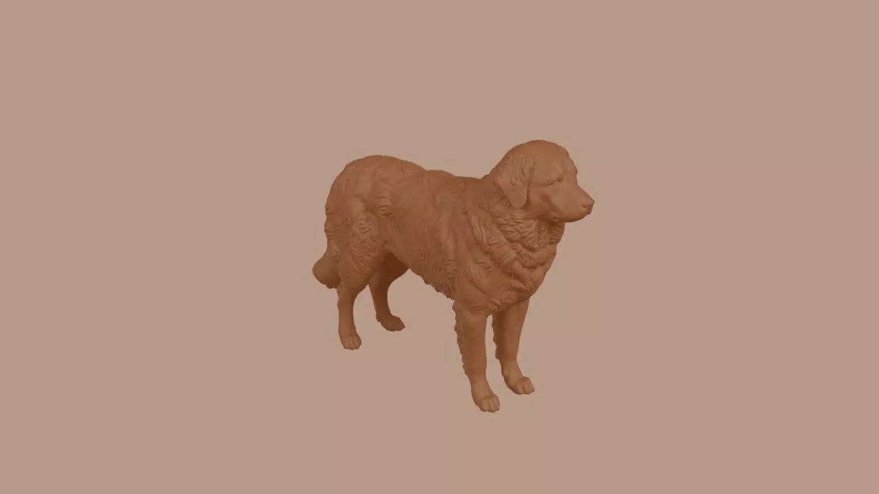 Kuvasz 3D print model
