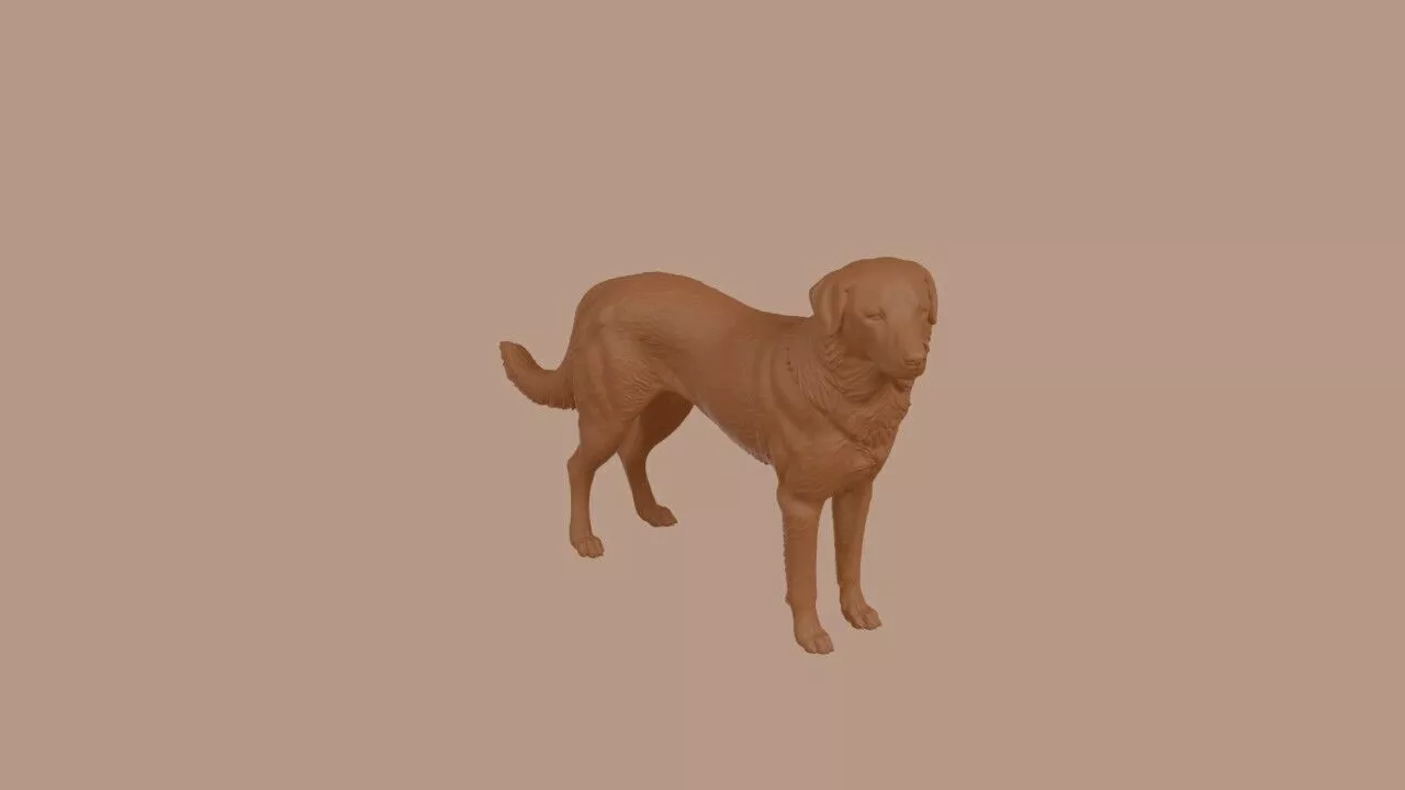 Kangal Shepherd Dog 3D print model