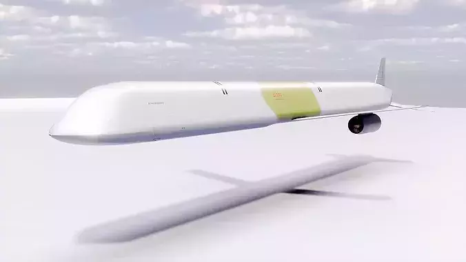 Kh-101 Cruise Missile - PBR Game Ready Subdividable