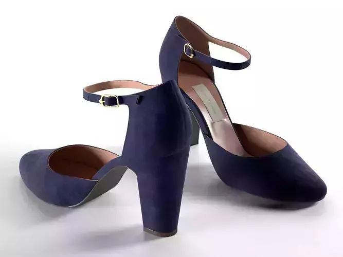 Indigo Pumps