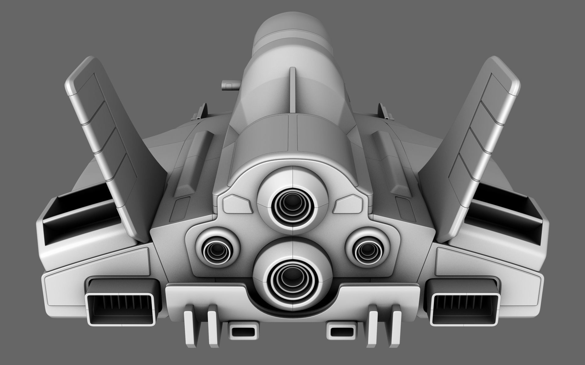 Sci-Fi Race Car Future Formula 3D model_6