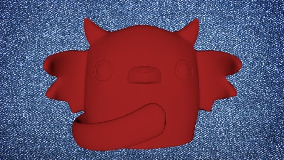 cute little vampire Free 3D print model