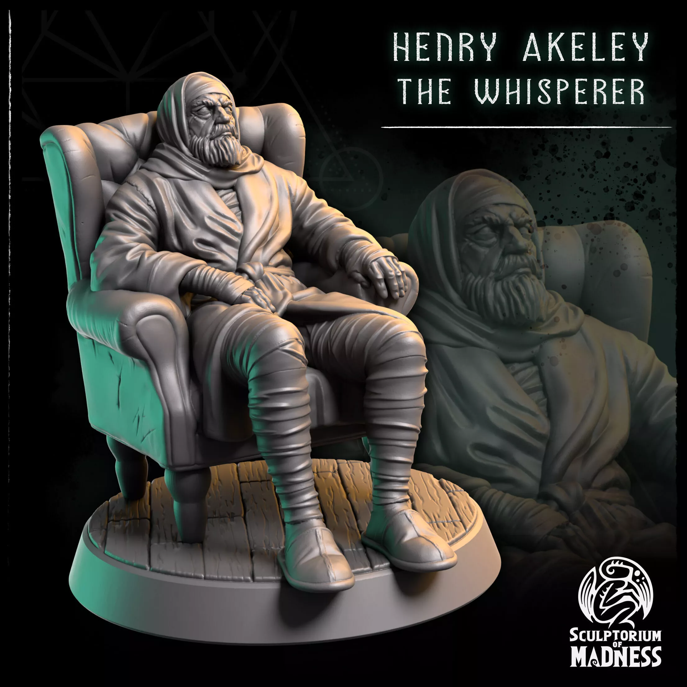 Henry Akeley The Whisperer - The Whisperer in Darkness 3D print model