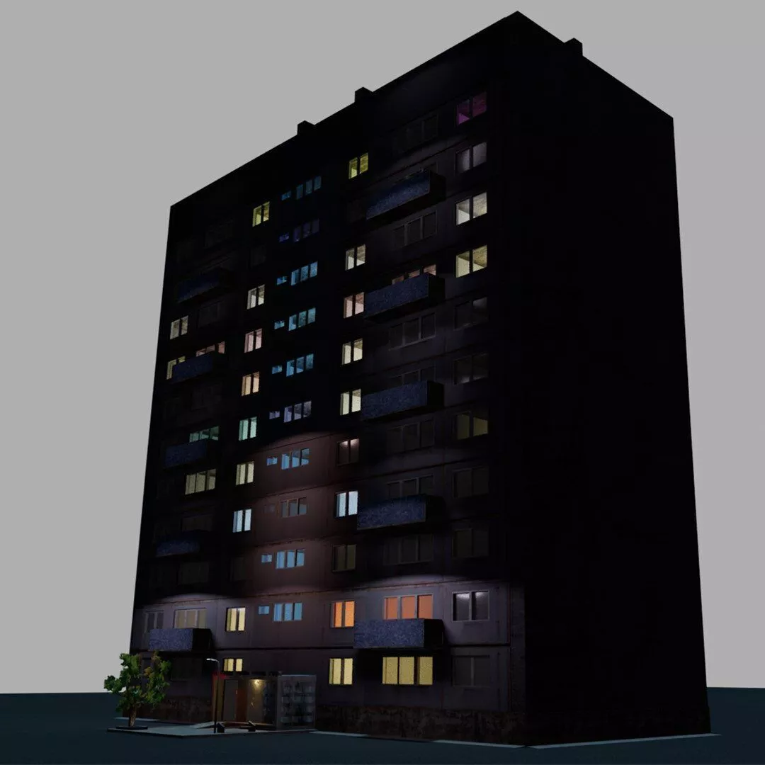 project apartment asset Free 3D model