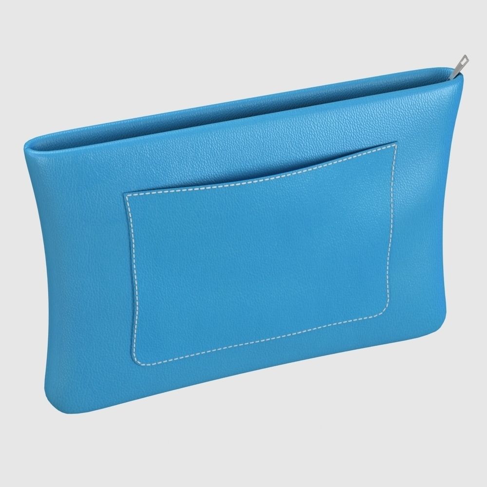 Leather Pouch 3D model_12