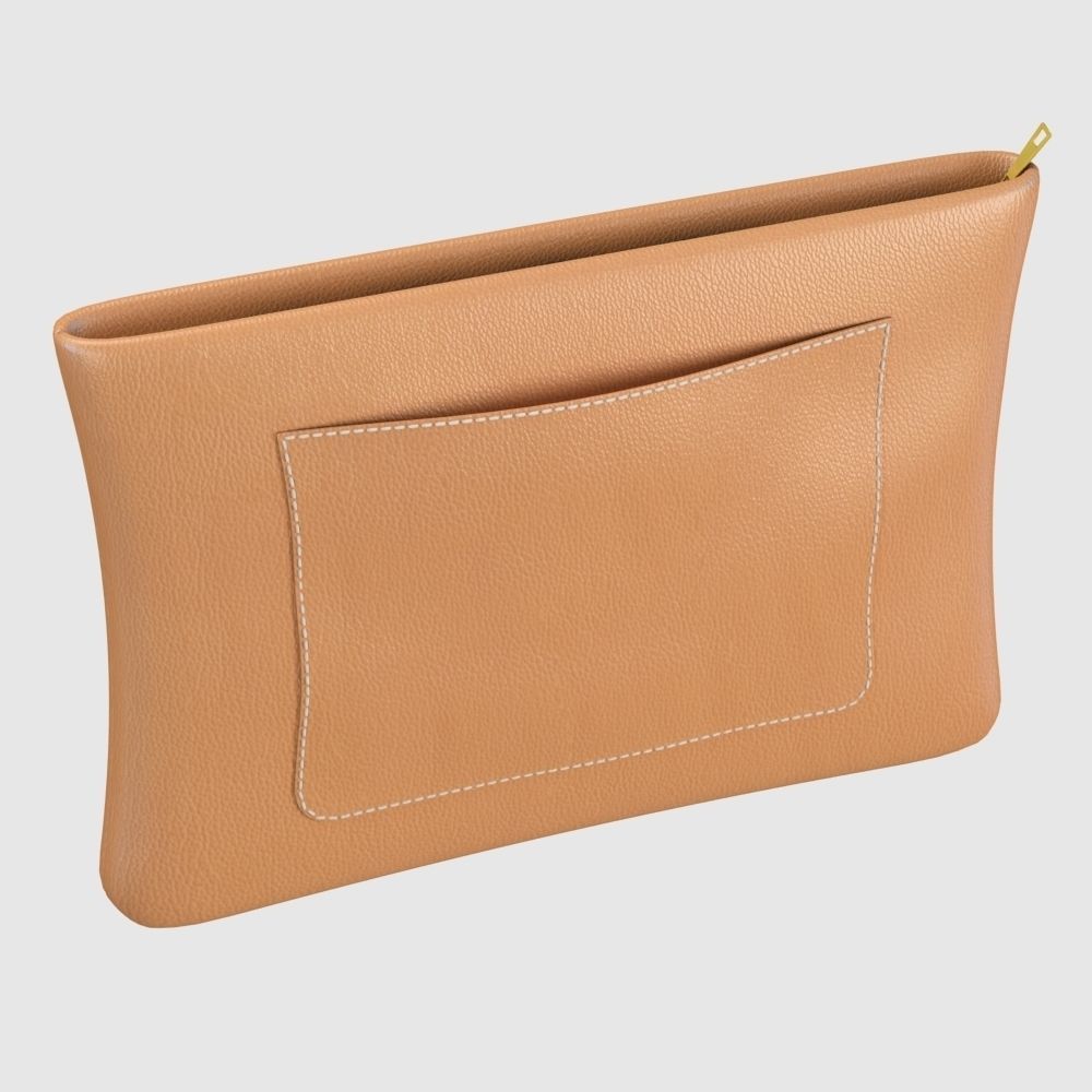 Leather Pouch 3D model_14