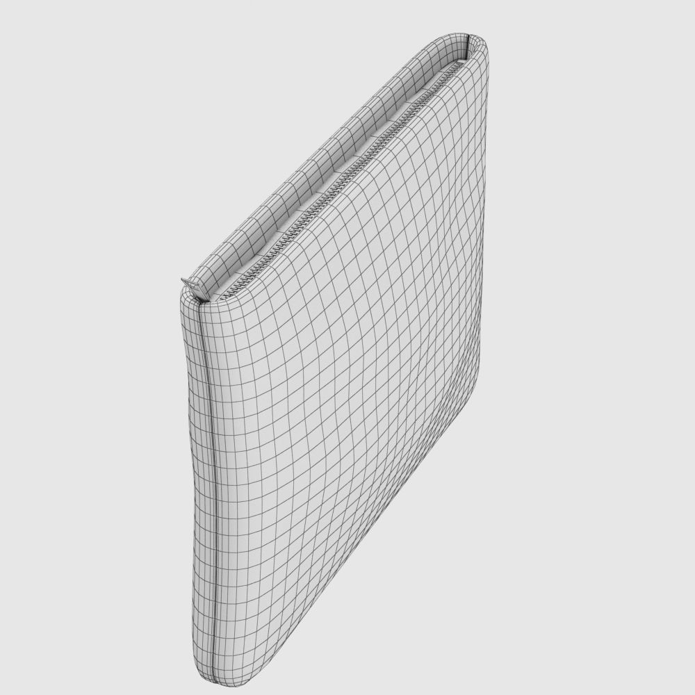 Leather Pouch 3D model_20