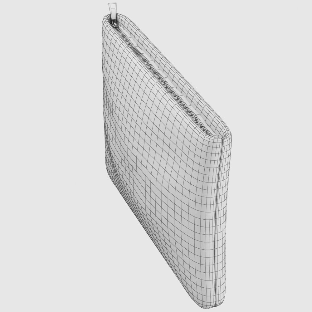 Leather Pouch 3D model_17