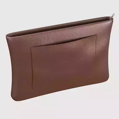 Leather Pouch 3D model Leather Pouch 3D model