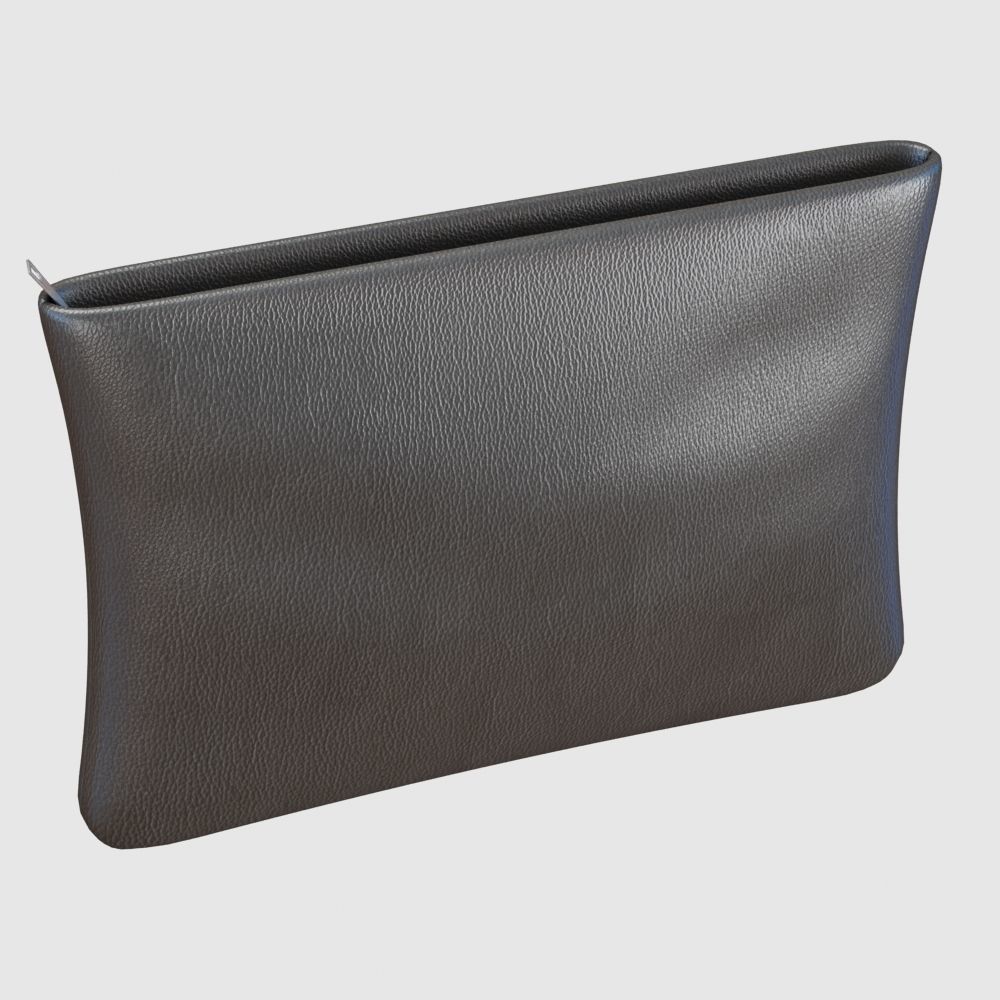 Leather Pouch 3D model_5