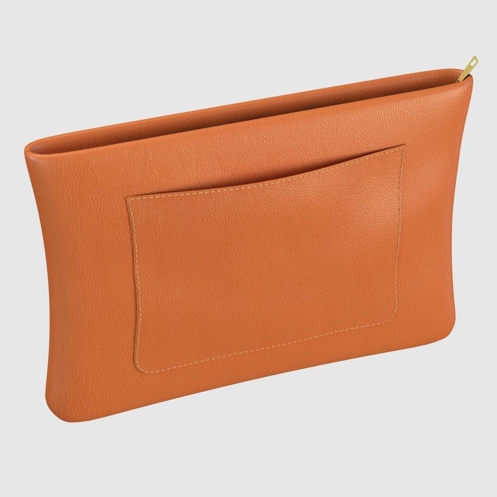Leather Pouch 3D model_11