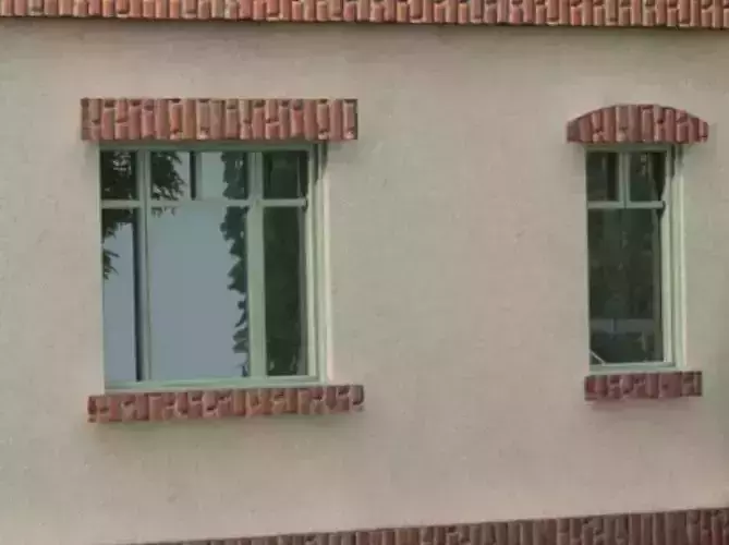 Windows window with two glass panes Free 3D model