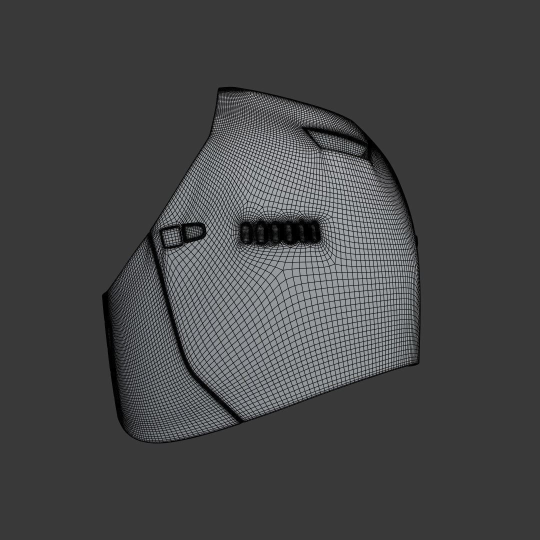 Stormtrooper officer - First Order Low-poly 3D model_13