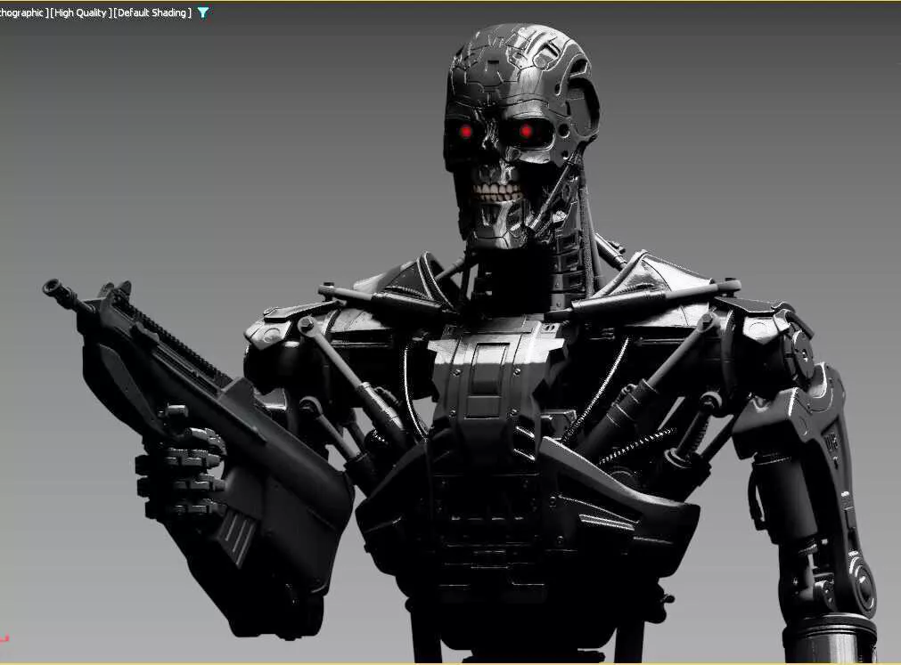 T-600 Terminator Salvation Improved Version 3D print model