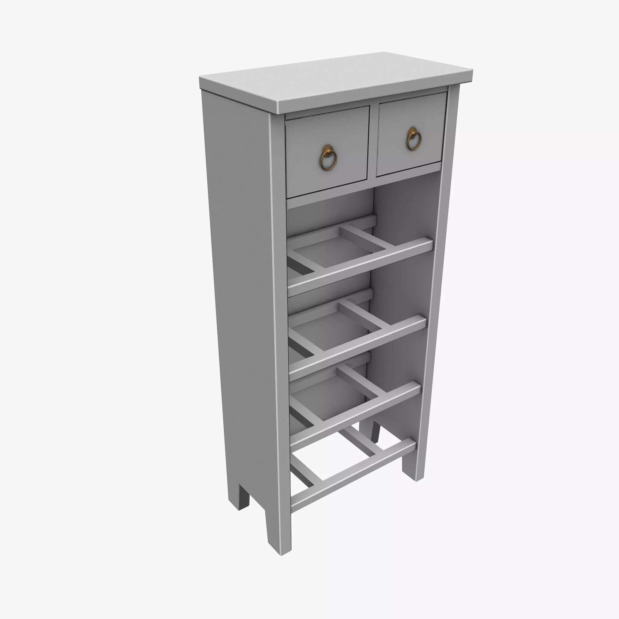 PANTRY CABINET 03 Low-poly 3D model