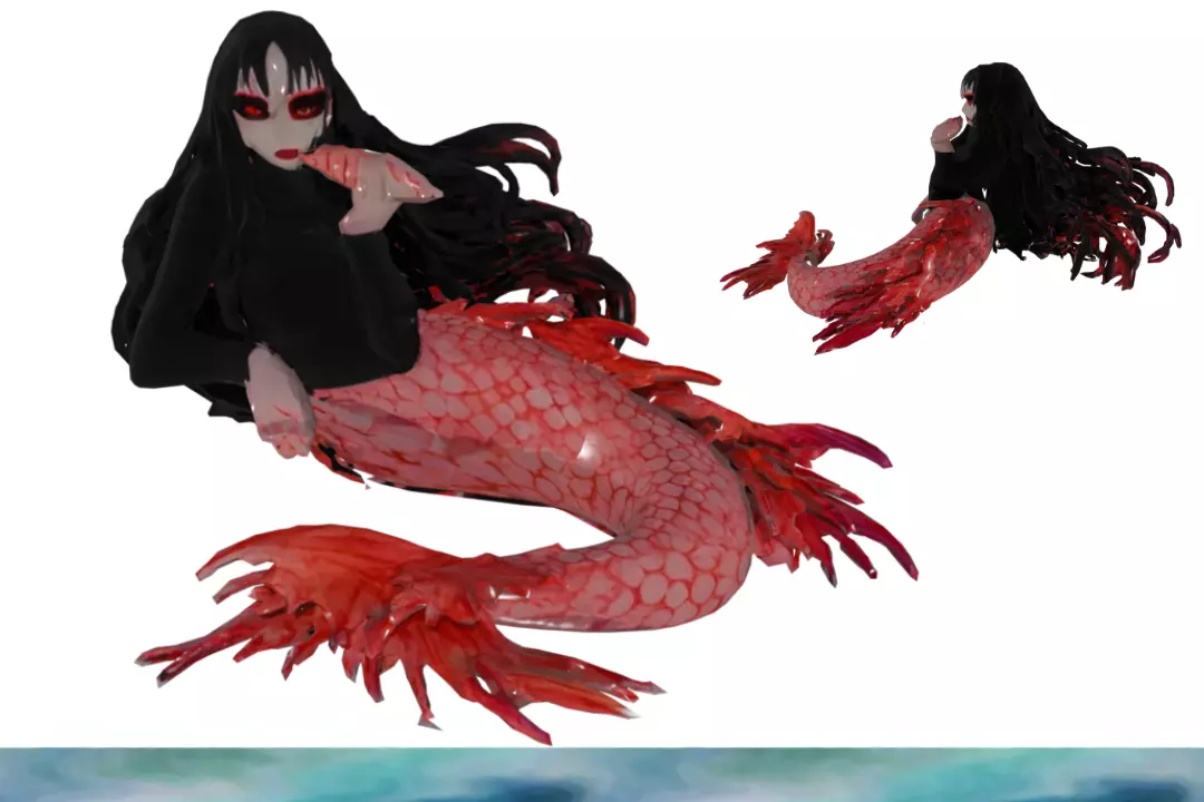 TOL Siren 013 Low-poly 3D model