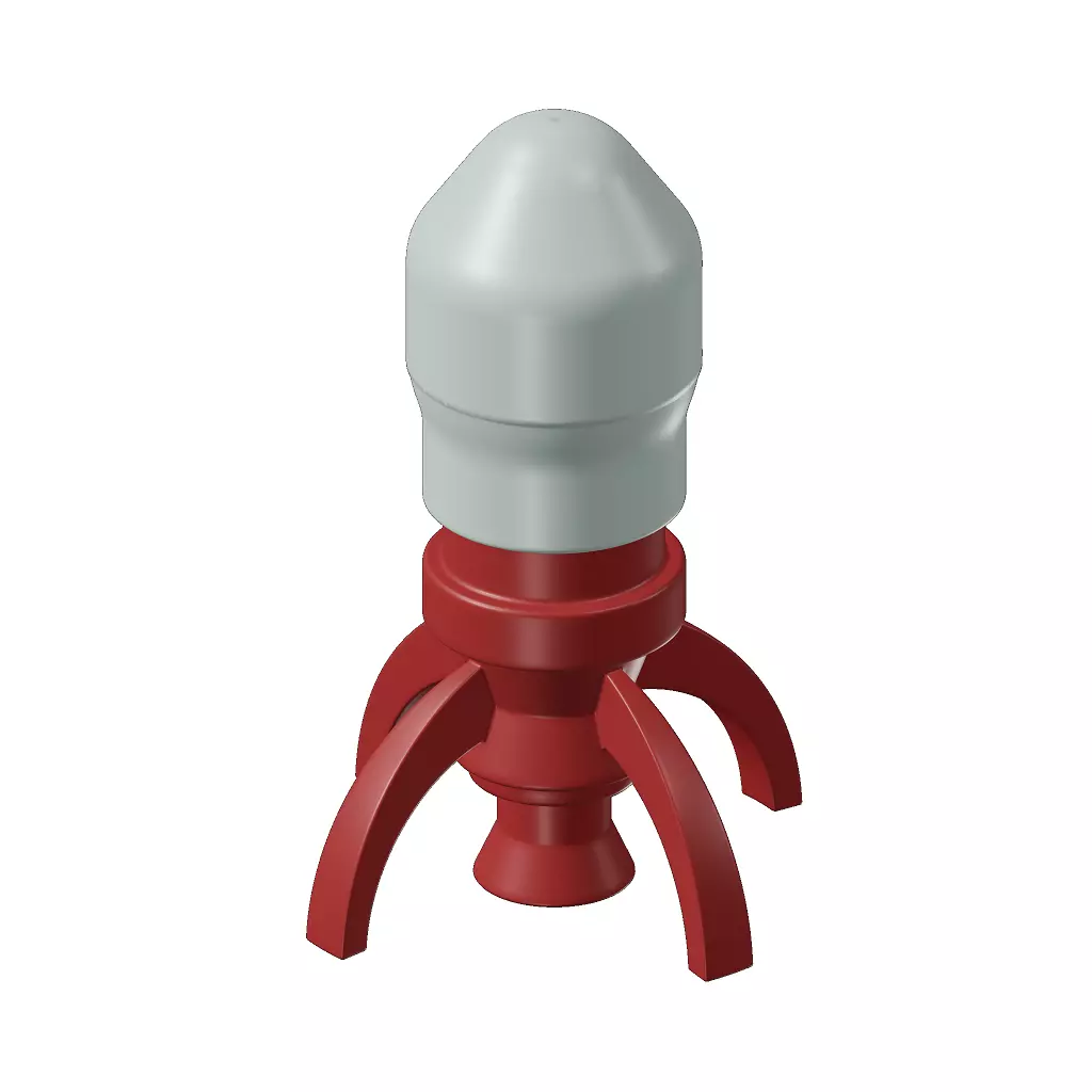 Baby Space Shuttle Toy 3D model
