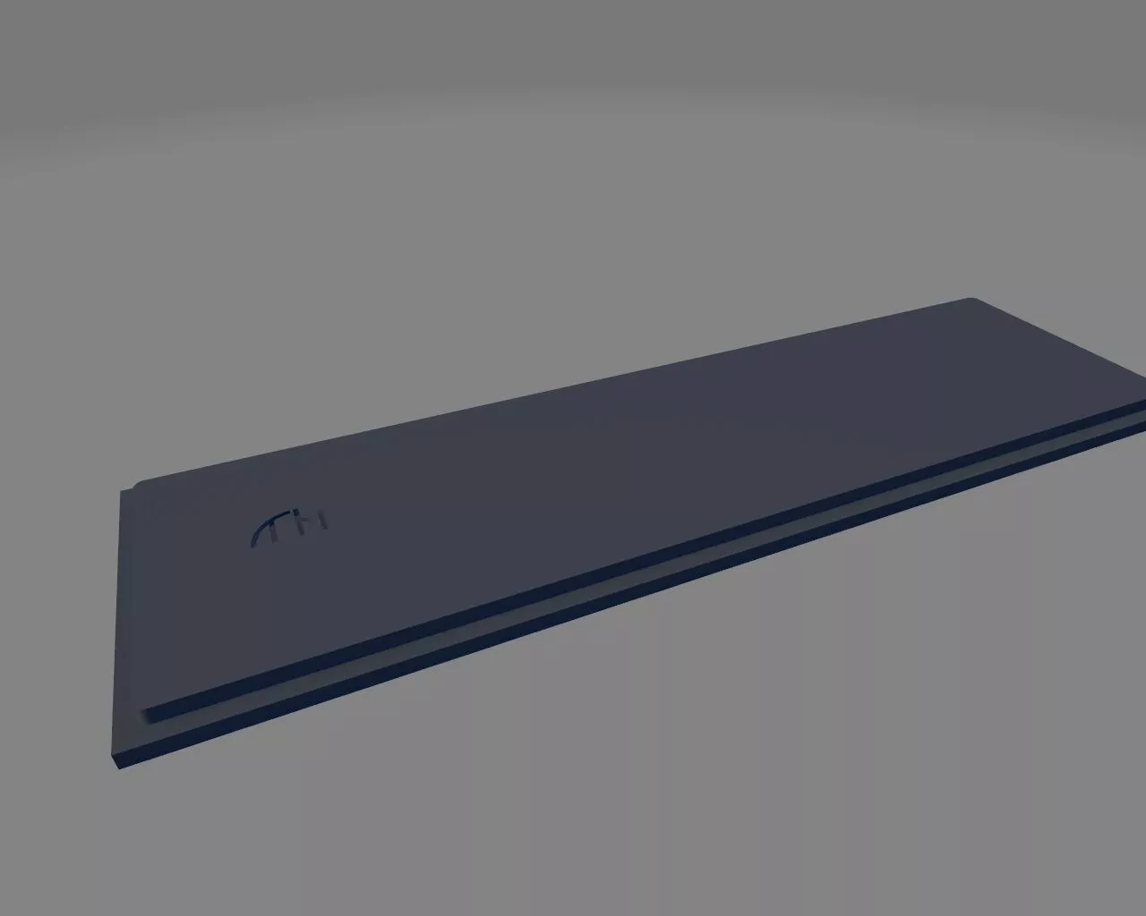 mk2 golf and mk2 jetta radio delete panel Free 3D print model