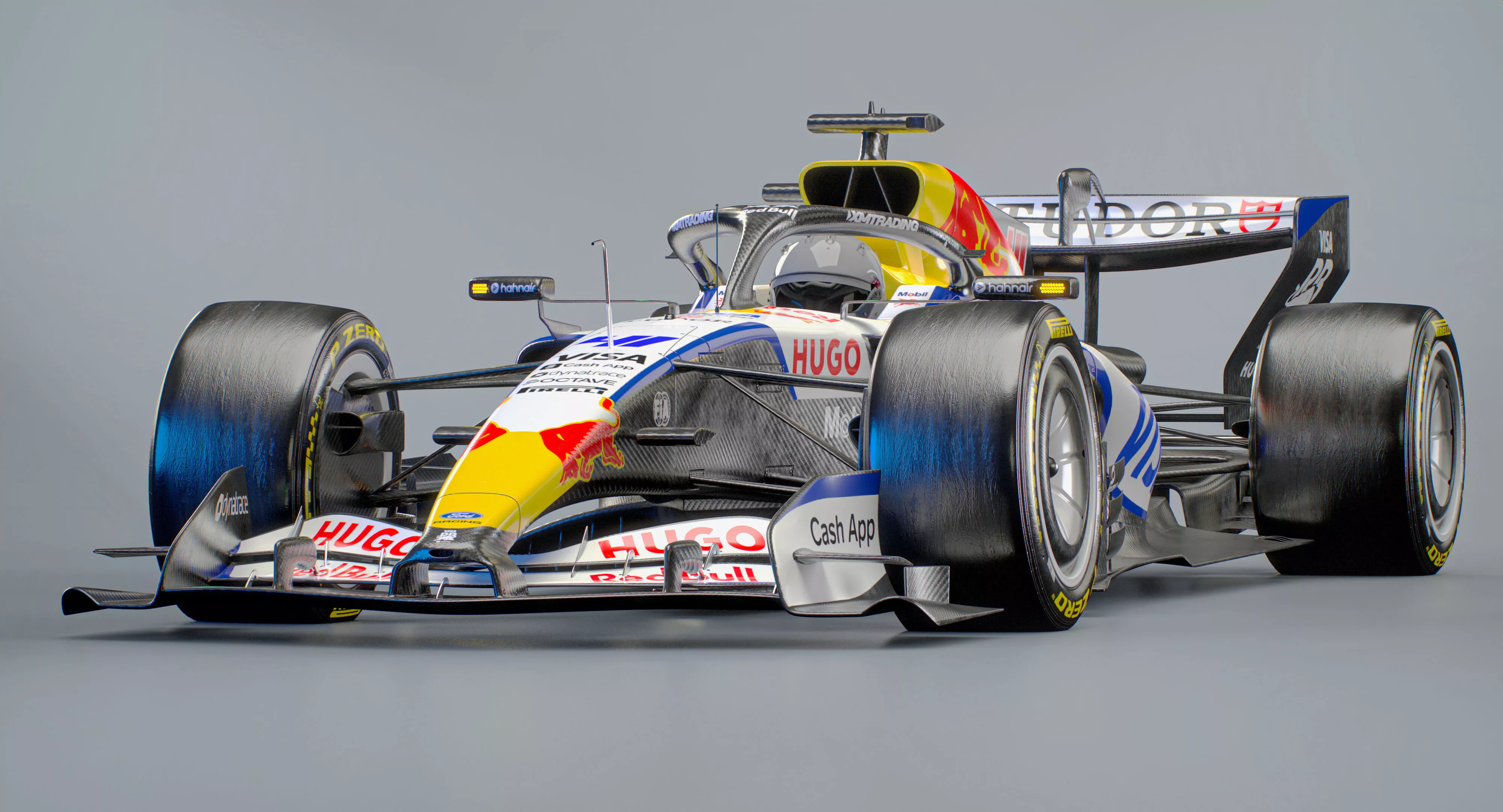 VCARB 03 Racing Bulls F1 Team Formula 1 Car 2026 Low-poly 3D model