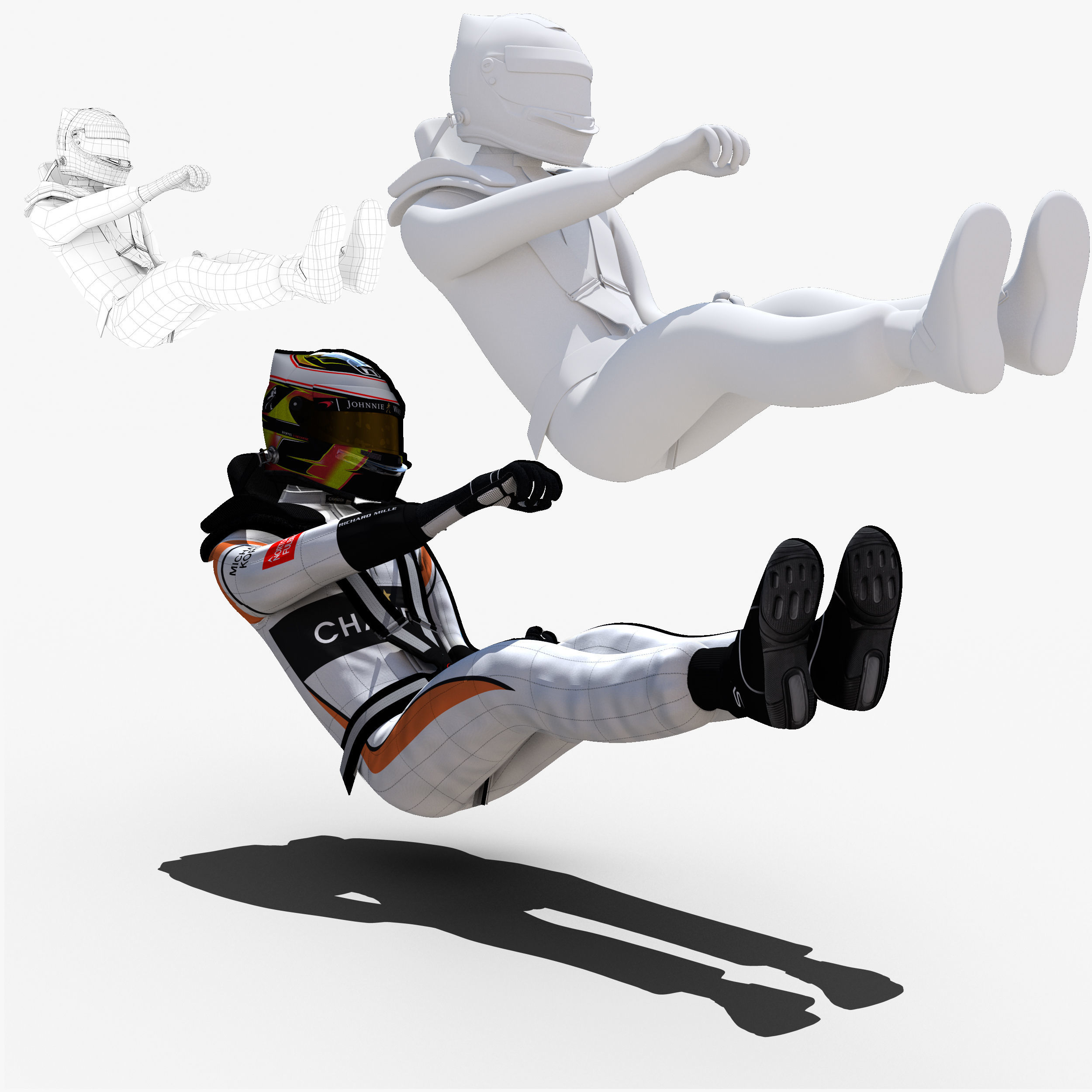 Stofel Vandorne 2017 Low-poly 3D model_3