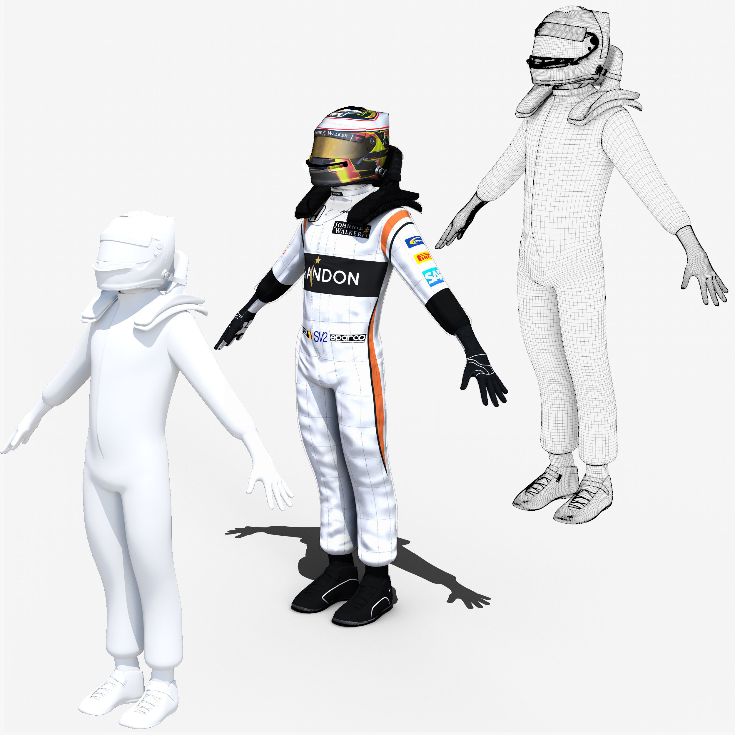 Stofel Vandorne 2017 Low-poly 3D model_6