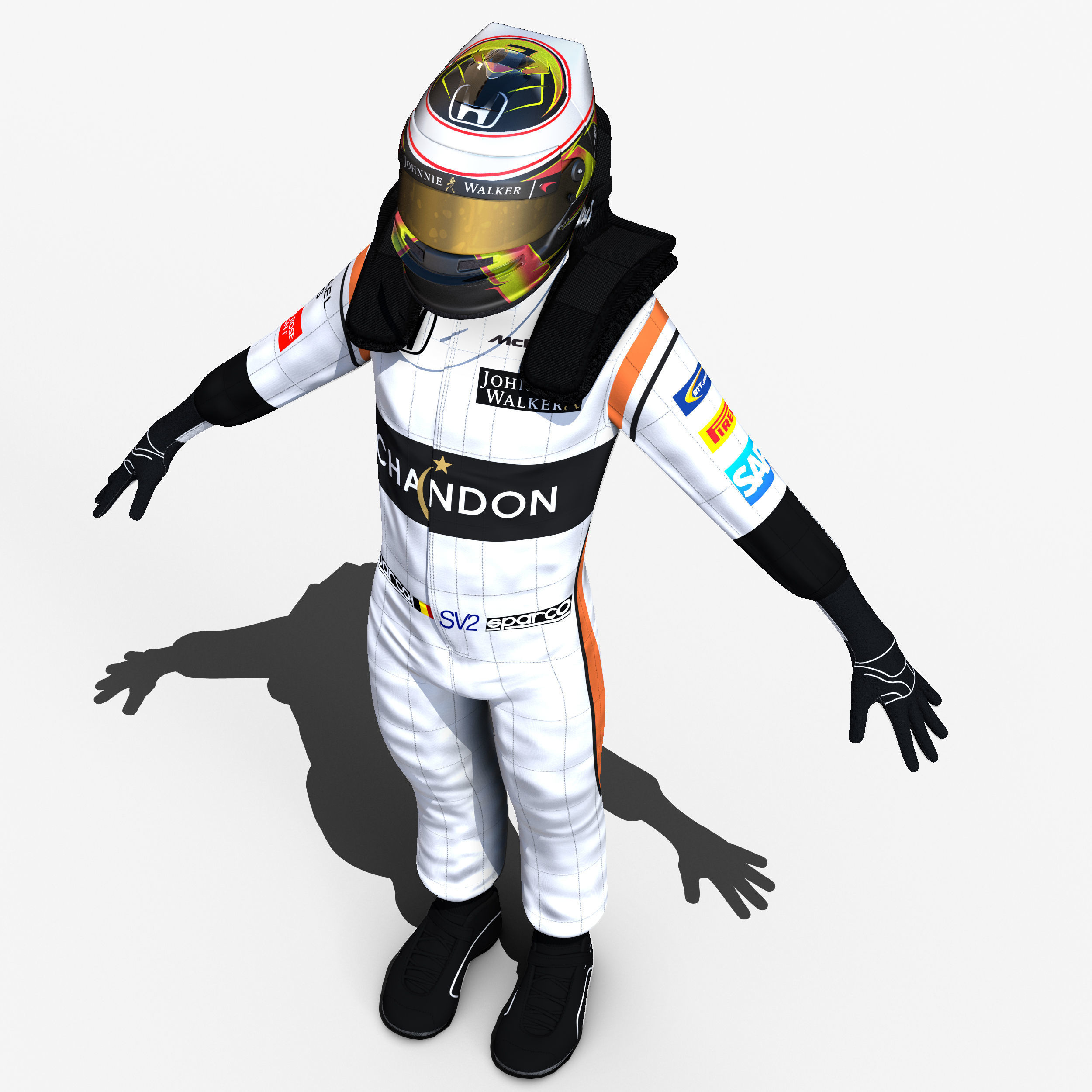 Stofel Vandorne 2017 Low-poly 3D model_7