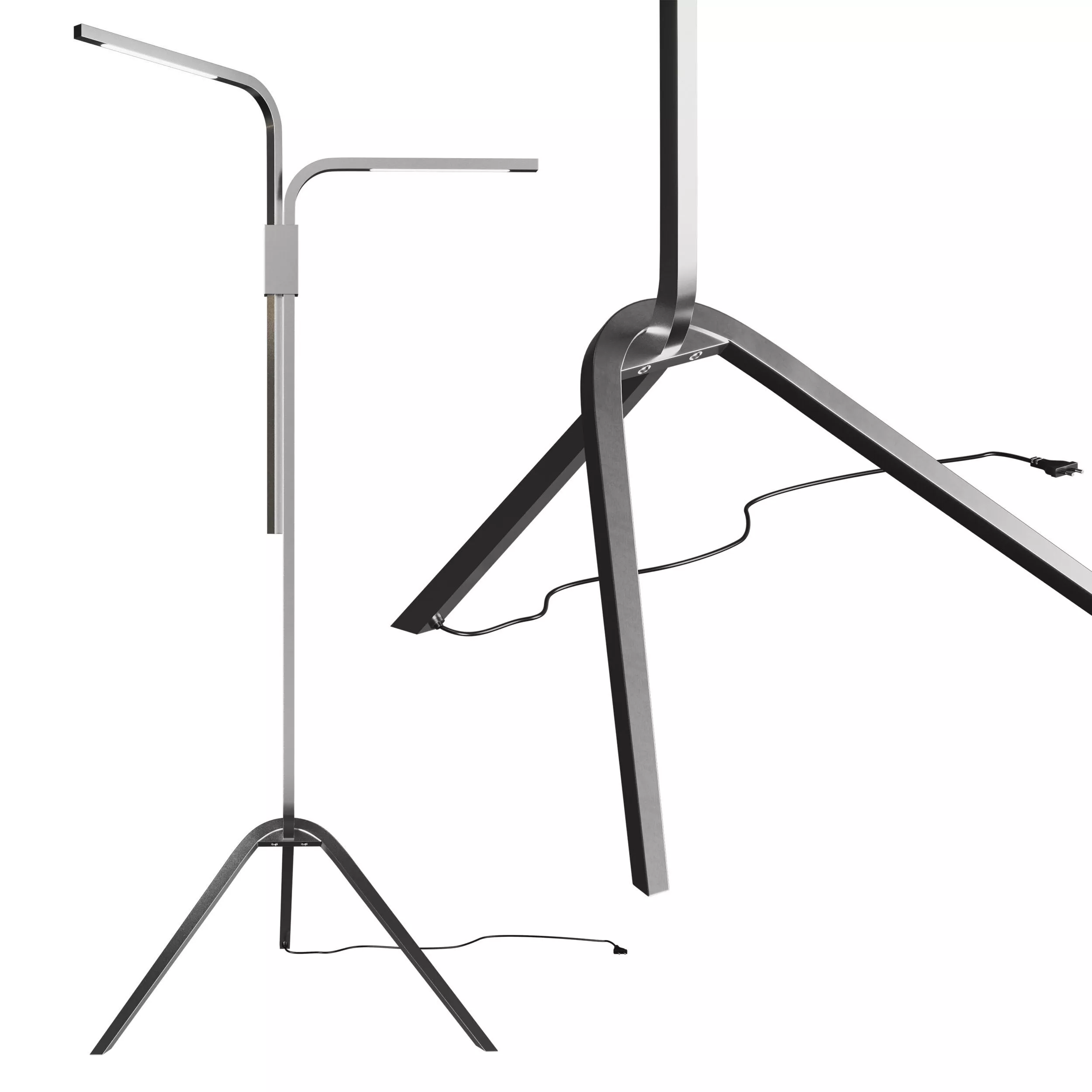 Branch Floor Lamp Low-poly 3D model