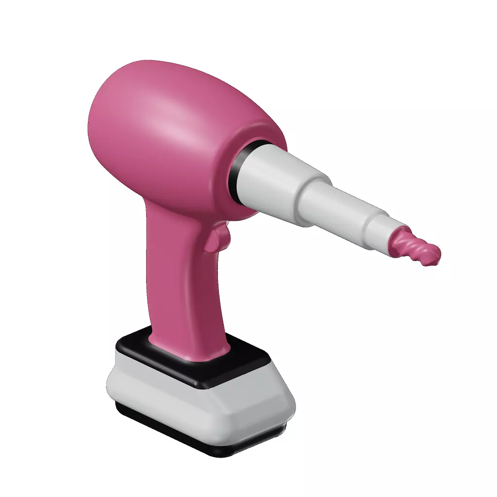 Baby Cordless Power Drill Toy 3D model