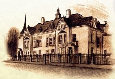 Frenkel s villa in iauliai Lithuania 3D print model_4